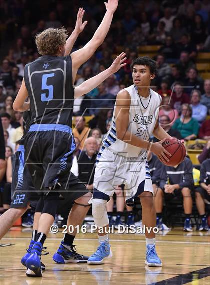 Thumbnail 3 in Pueblo West vs. Valor Christian (CHSAA 4A Final) photogallery.
