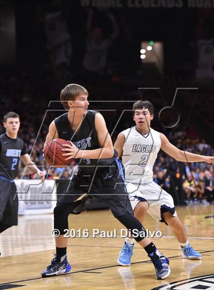 Thumbnail 1 in Pueblo West vs. Valor Christian (CHSAA 4A Final) photogallery.