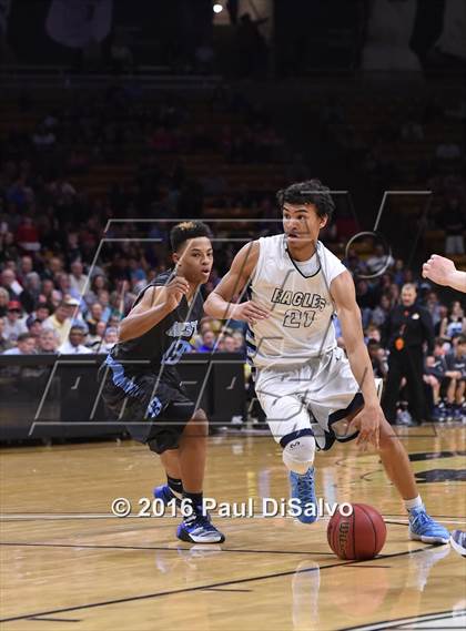 Thumbnail 3 in Pueblo West vs. Valor Christian (CHSAA 4A Final) photogallery.