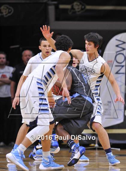 Thumbnail 1 in Pueblo West vs. Valor Christian (CHSAA 4A Final) photogallery.