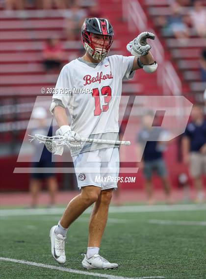 Thumbnail 1 in Bedford v Exeter (NHIAA D1 Semifinal) photogallery.