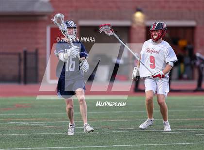 Thumbnail 3 in Bedford v Exeter (NHIAA D1 Semifinal) photogallery.