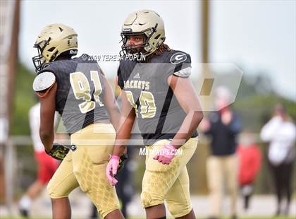 Thumbnail 2 in Greer vs Hillcrest (The Greer Gridiron Classic) photogallery.