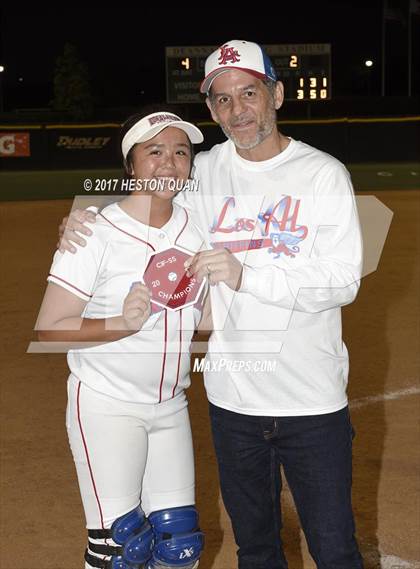 Thumbnail 2 in Los Alamitos vs. Norco (CIF-SS D1 Final) photogallery.