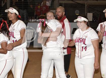 Thumbnail 2 in Los Alamitos vs. Norco (CIF-SS D1 Final) photogallery.