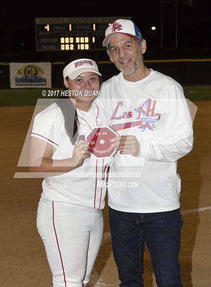 Thumbnail 2 in Los Alamitos vs. Norco (CIF-SS D1 Final) photogallery.