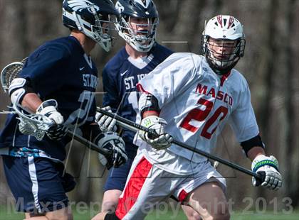 Thumbnail 3 in Masconomet Regional vs. St. John's Prep photogallery.