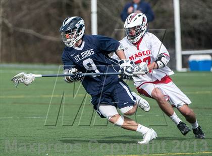 Thumbnail 2 in Masconomet Regional vs. St. John's Prep photogallery.