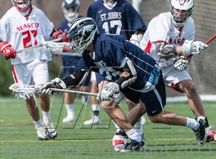 Thumbnail 1 in Masconomet Regional vs. St. John's Prep photogallery.