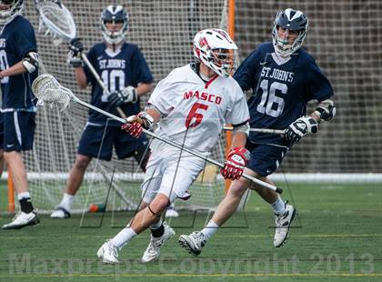Thumbnail 1 in Masconomet Regional vs. St. John's Prep photogallery.
