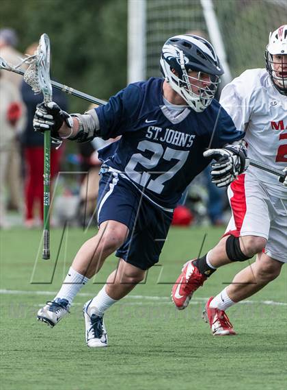 Thumbnail 2 in Masconomet Regional vs. St. John's Prep photogallery.