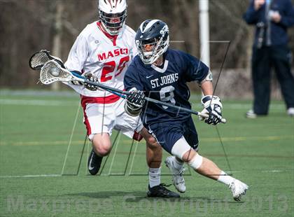 Thumbnail 1 in Masconomet Regional vs. St. John's Prep photogallery.