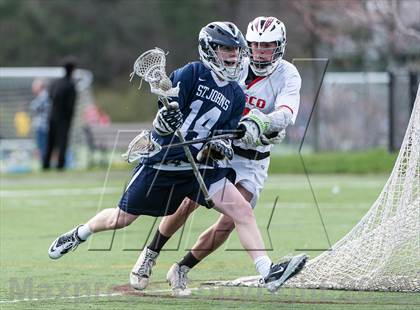 Thumbnail 2 in Masconomet Regional vs. St. John's Prep photogallery.