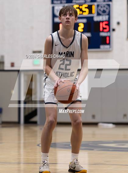 Thumbnail 3 in Marin Catholic vs. Mills (Bambauer Tournament) photogallery.