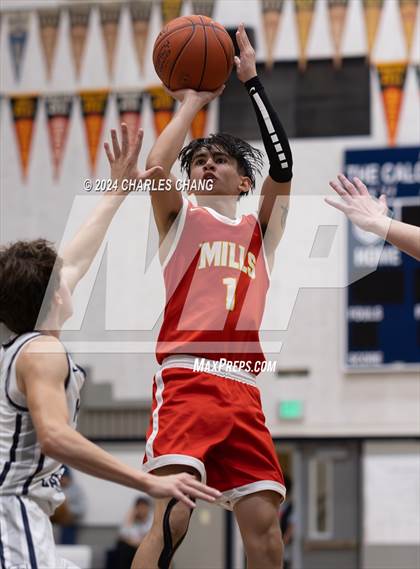 Thumbnail 1 in Marin Catholic vs. Mills (Bambauer Tournament) photogallery.