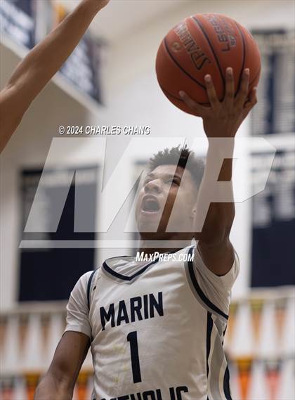 Thumbnail 3 in Marin Catholic vs. Mills (Bambauer Tournament) photogallery.