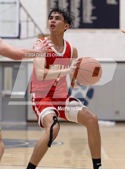Thumbnail 3 in Marin Catholic vs. Mills (Bambauer Tournament) photogallery.