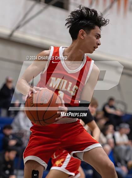Thumbnail 2 in Marin Catholic vs. Mills (Bambauer Tournament) photogallery.