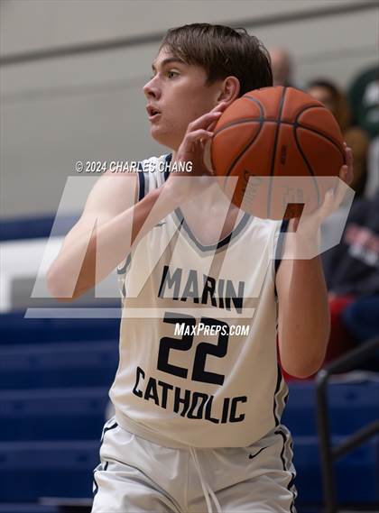 Thumbnail 3 in Marin Catholic vs. Mills (Bambauer Tournament) photogallery.