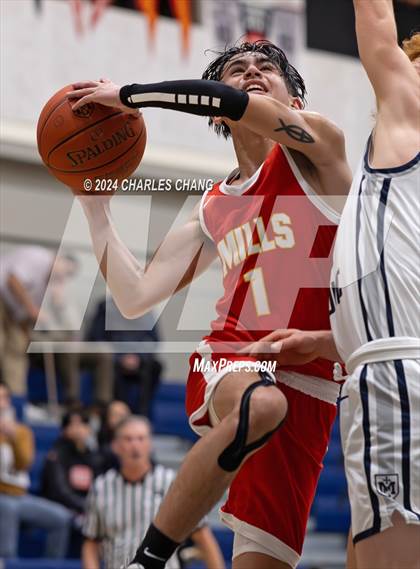 Thumbnail 3 in Marin Catholic vs. Mills (Bambauer Tournament) photogallery.