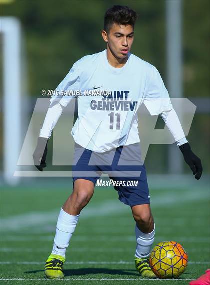 Thumbnail 2 in St. Genevieve vs The Palmdale Aerospace Academy (Sierra Canyon Tournament) photogallery.