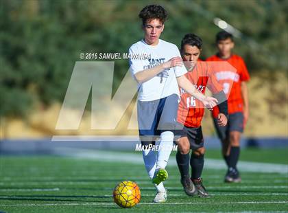 Thumbnail 2 in St. Genevieve vs The Palmdale Aerospace Academy (Sierra Canyon Tournament) photogallery.