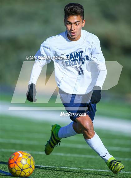 Thumbnail 1 in St. Genevieve vs The Palmdale Aerospace Academy (Sierra Canyon Tournament) photogallery.