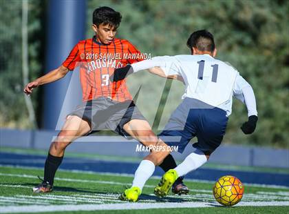 Thumbnail 2 in St. Genevieve vs The Palmdale Aerospace Academy (Sierra Canyon Tournament) photogallery.