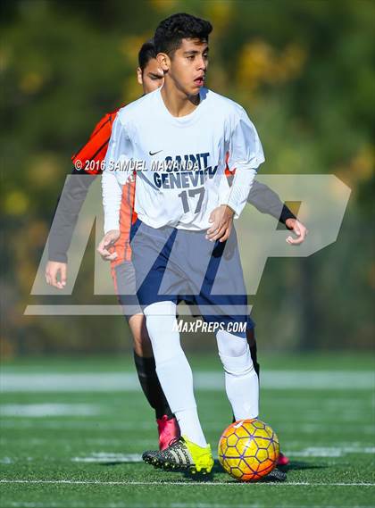 Thumbnail 3 in St. Genevieve vs The Palmdale Aerospace Academy (Sierra Canyon Tournament) photogallery.