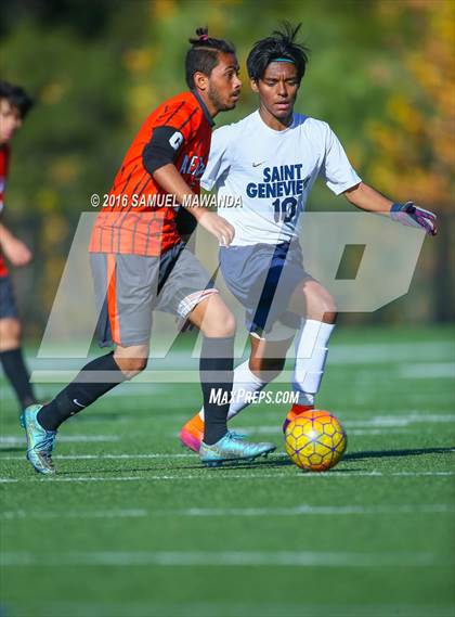 Thumbnail 3 in St. Genevieve vs The Palmdale Aerospace Academy (Sierra Canyon Tournament) photogallery.