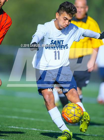 Thumbnail 2 in St. Genevieve vs The Palmdale Aerospace Academy (Sierra Canyon Tournament) photogallery.