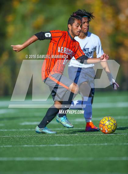 Thumbnail 1 in St. Genevieve vs The Palmdale Aerospace Academy (Sierra Canyon Tournament) photogallery.