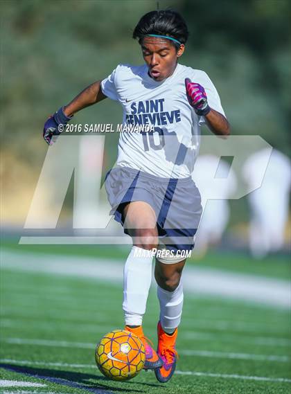 Thumbnail 3 in St. Genevieve vs The Palmdale Aerospace Academy (Sierra Canyon Tournament) photogallery.