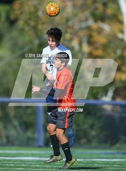 Thumbnail 1 in St. Genevieve vs The Palmdale Aerospace Academy (Sierra Canyon Tournament) photogallery.