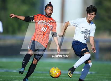 Thumbnail 3 in St. Genevieve vs The Palmdale Aerospace Academy (Sierra Canyon Tournament) photogallery.