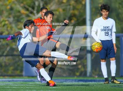 Thumbnail 2 in St. Genevieve vs The Palmdale Aerospace Academy (Sierra Canyon Tournament) photogallery.