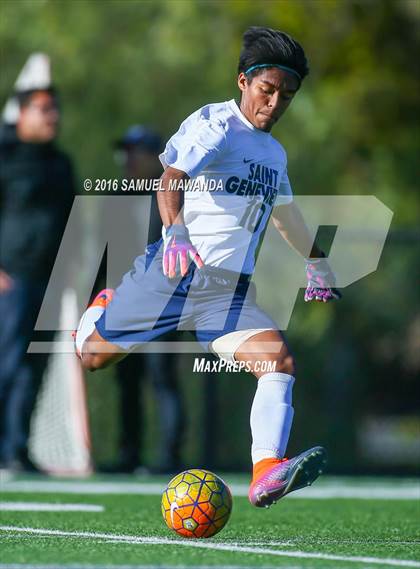 Thumbnail 2 in St. Genevieve vs The Palmdale Aerospace Academy (Sierra Canyon Tournament) photogallery.