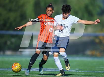 Thumbnail 2 in St. Genevieve vs The Palmdale Aerospace Academy (Sierra Canyon Tournament) photogallery.