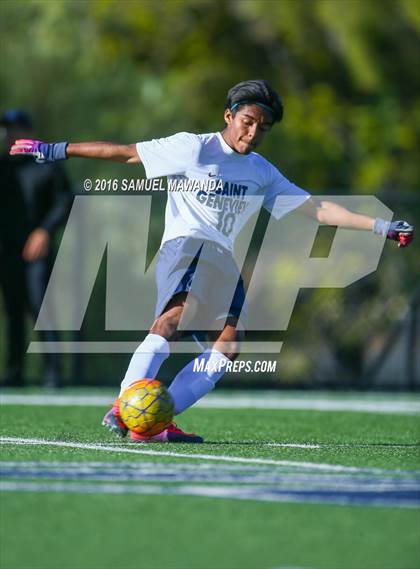Thumbnail 3 in St. Genevieve vs The Palmdale Aerospace Academy (Sierra Canyon Tournament) photogallery.