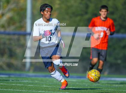 Thumbnail 2 in St. Genevieve vs The Palmdale Aerospace Academy (Sierra Canyon Tournament) photogallery.