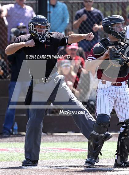 Thumbnail 3 in Valley Christian vs. Sacred Heart Prep (CIF CCS Open Quarterfinal) photogallery.