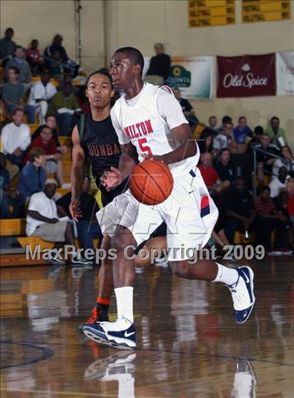 Thumbnail 2 in Alpharetta Milton vs Fort Myers Dunbar (City of Palms Classic) photogallery.