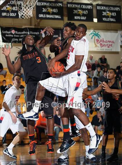 Thumbnail 1 in Alpharetta Milton vs Fort Myers Dunbar (City of Palms Classic) photogallery.
