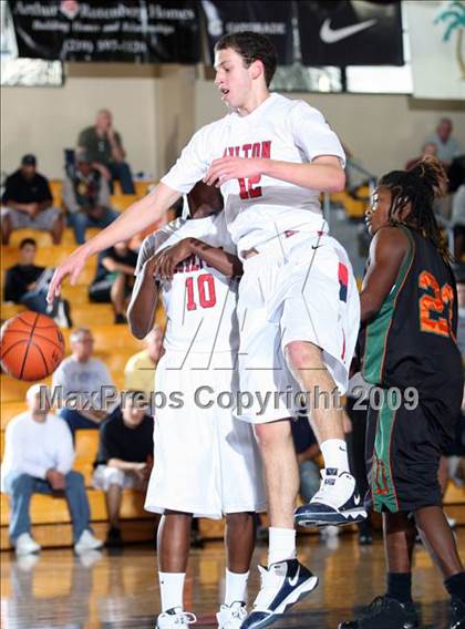 Thumbnail 1 in Alpharetta Milton vs Fort Myers Dunbar (City of Palms Classic) photogallery.