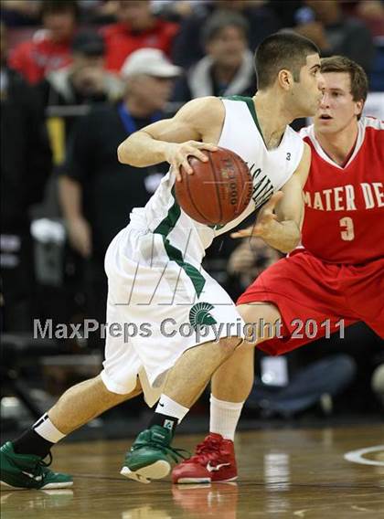 Thumbnail 3 in Mater Dei vs. De La Salle (CIF State D1 Final) photogallery.