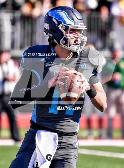 Thumbnail 1 in San Ramon Valley vs. Granite Hills (CIF DIV 2A State Championship Final)  photogallery.