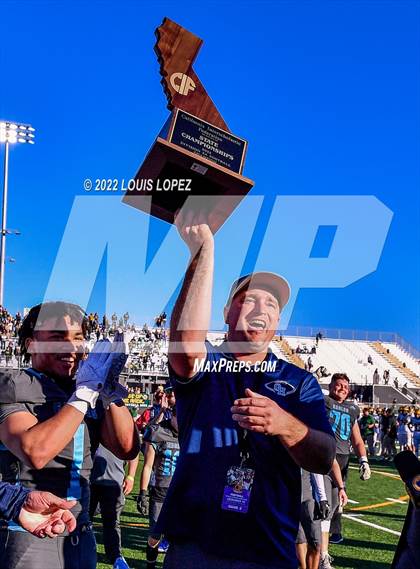 Thumbnail 1 in San Ramon Valley vs. Granite Hills (CIF DIV 2A State Championship Final)  photogallery.