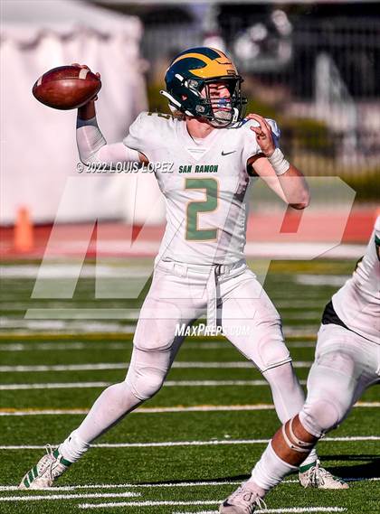 Thumbnail 1 in San Ramon Valley vs. Granite Hills (CIF DIV 2A State Championship Final)  photogallery.