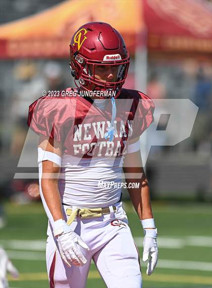 Thumbnail 2 in Cardinal Newman @ Montgomery (scrimmage) photogallery.