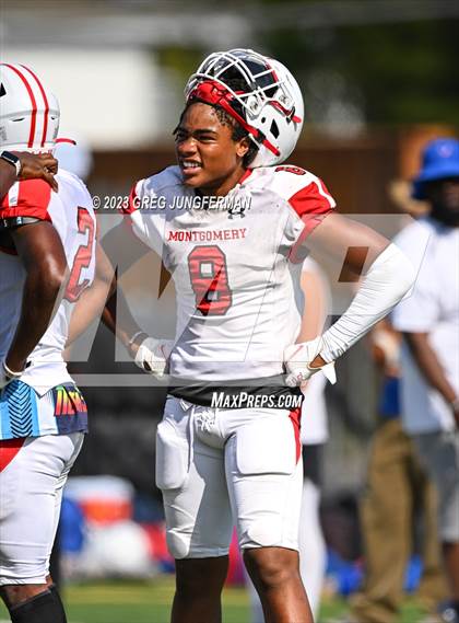 Thumbnail 2 in Cardinal Newman @ Montgomery (scrimmage) photogallery.